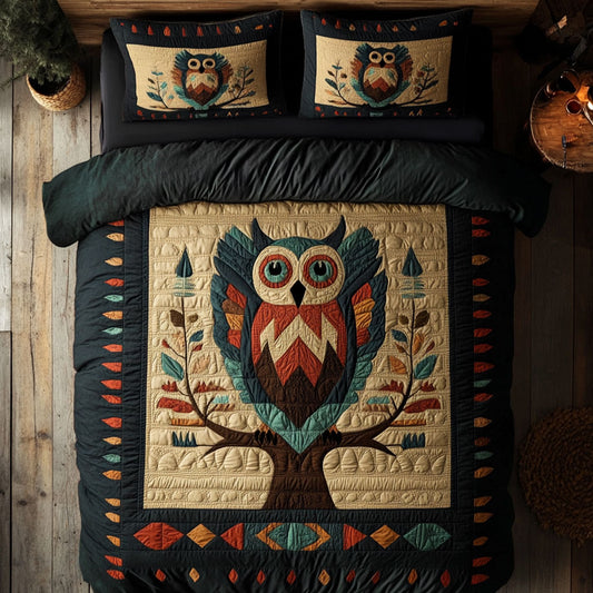 Tribal Owl CP1906039CL Duvet Cover Set