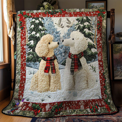 Cozy Poodles WN1511043CL Quilt