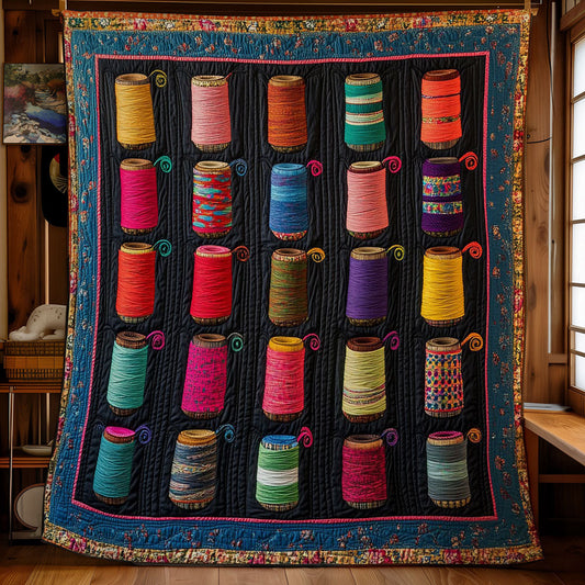 Spools Of Color WY1203072CL Quilt