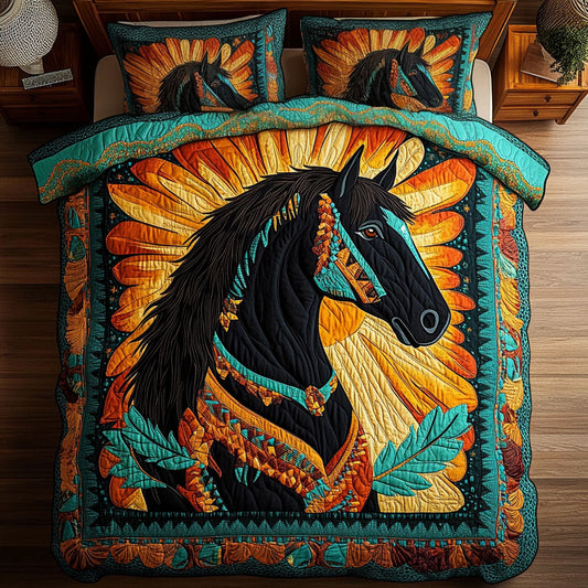 Aztec Horse WY1807041CL Duvet Cover Set