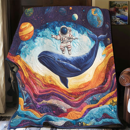 Astronaut In Galaxy WY2103013CL Quilt