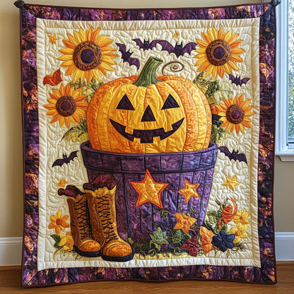 Sunspell Pumpkin CP3107007CL Quilt