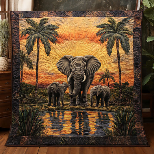 Elephant Desert WX1905014CL Quilt