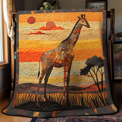 Wild African Giraffe WN0403038CL Quilt