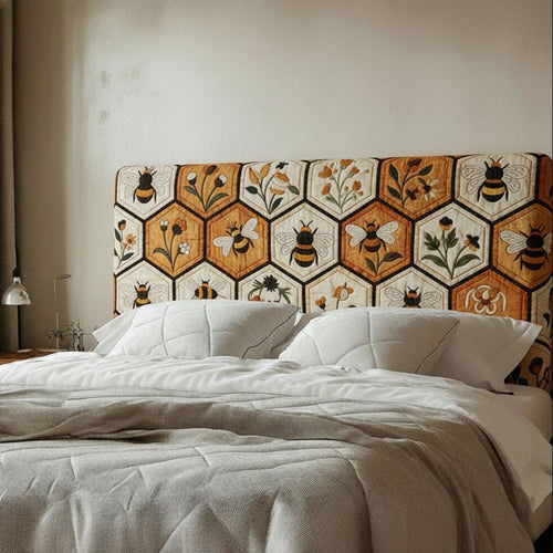 Honeybee WJ1012010CL Quilted Headboard Slipcover