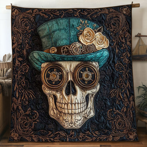 Golden Skull WN1005027CL Quilt