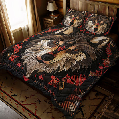 Native American Wolf WJ2110030CL Duvet Cover Set