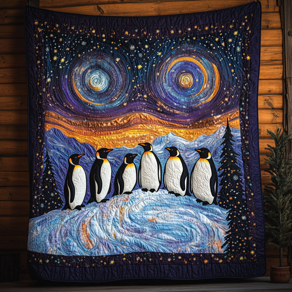 Starry Penguin CW0506042CL Quilt