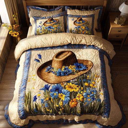Country Cowboy Hat WN2409010CL Duvet Cover Set