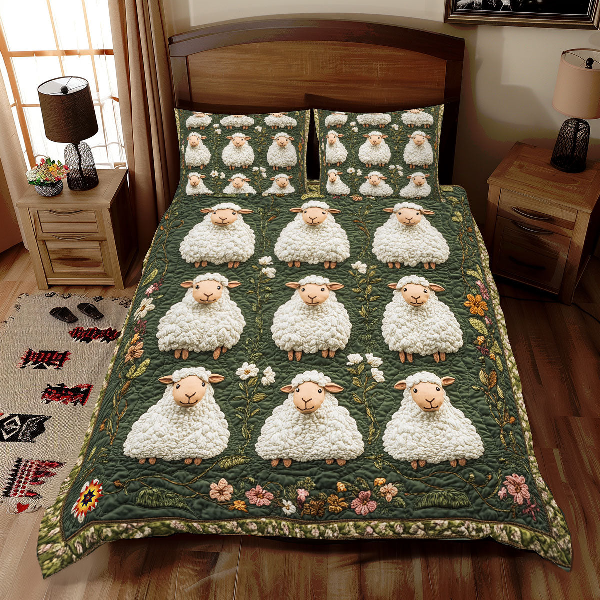 Whimsical Sheep WX2612128CL Duvet Cover Set