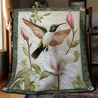 Magnolia And Hummingbird WY1903009CL Quilt