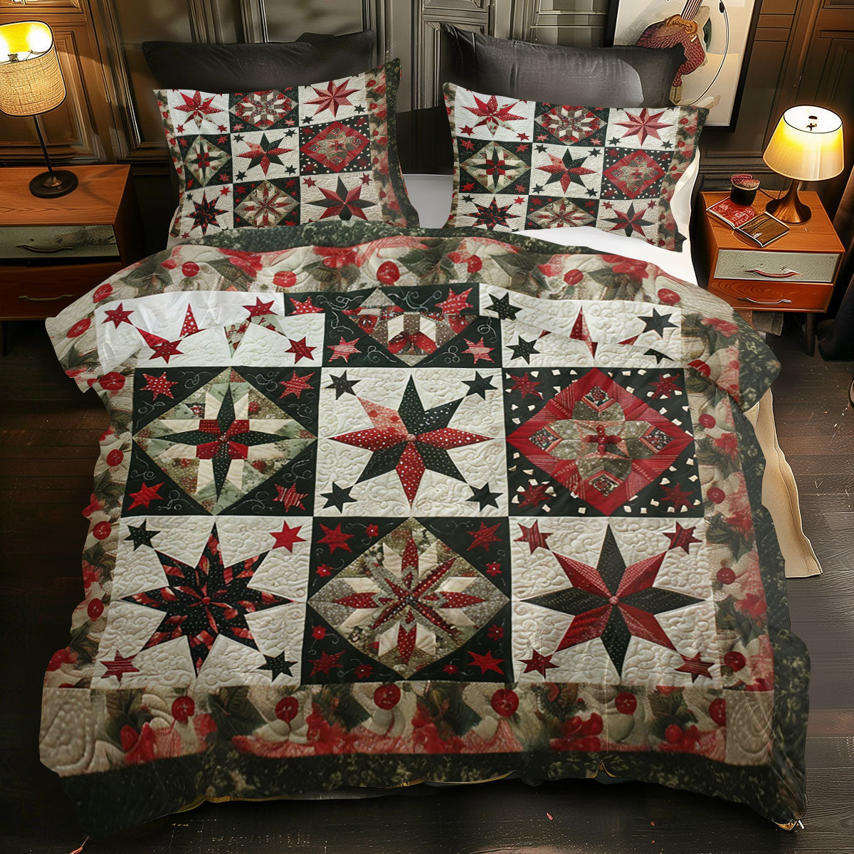 Christmas Star WJ0212044CL Duvet Cover Set