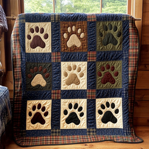 Paw Prints XR1809037CL Quilt