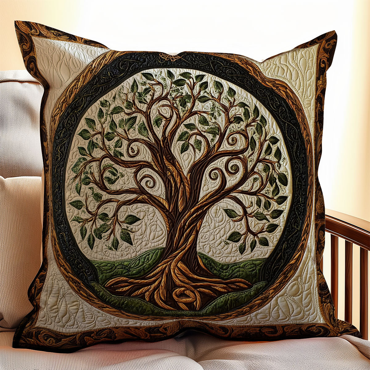 Tree Of Life WX2201146CL Quilt Pillow Case