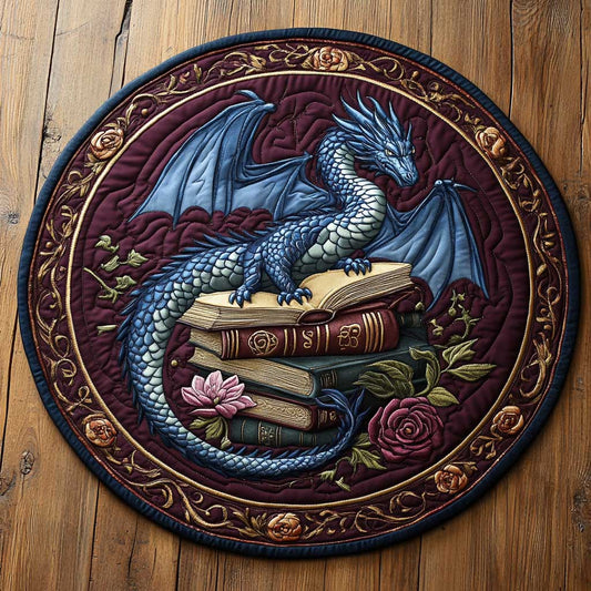 Classic Dragon CQ1405014CL Quilted Round Mat
