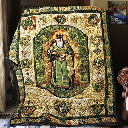 St Patrick God WY0801057CL Quilt