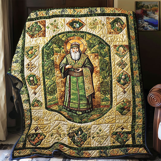 St Patrick God WY0801057CL Quilt