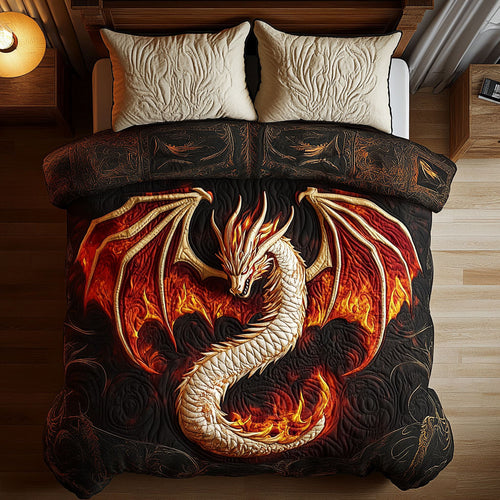 Dragonfire Dream CW0609012CL Duvet Cover Set