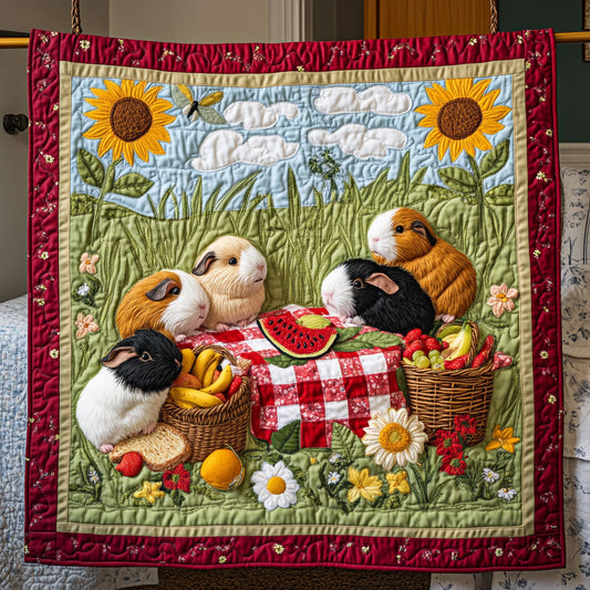 Happy Garden Picnic WY2308025CL Quilt