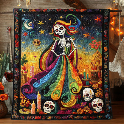 Lady Of The Dead WY0307066CL Quilt