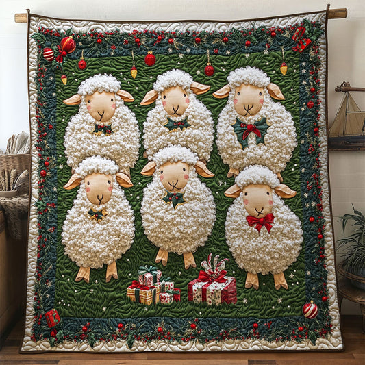 Winter Heart Sheep WN3010069CL Quilt