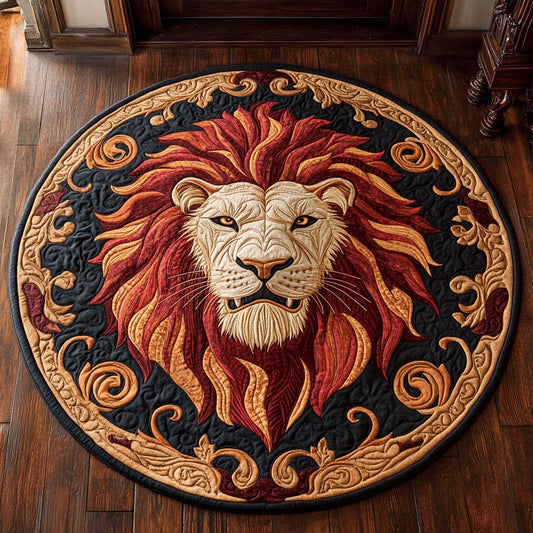 Fierce Glory CP0409006CL Quilted Round Mat