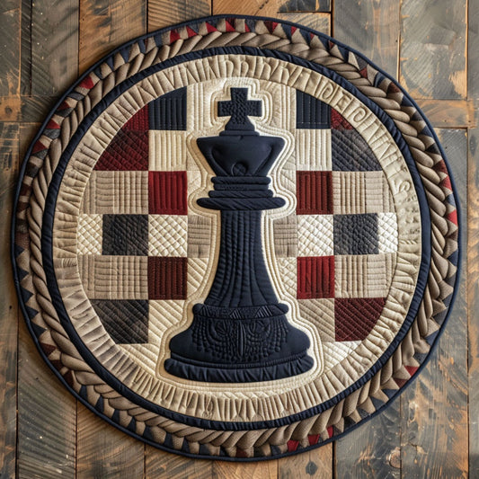 King Chest CP0504015CL Quilted Round Mat
