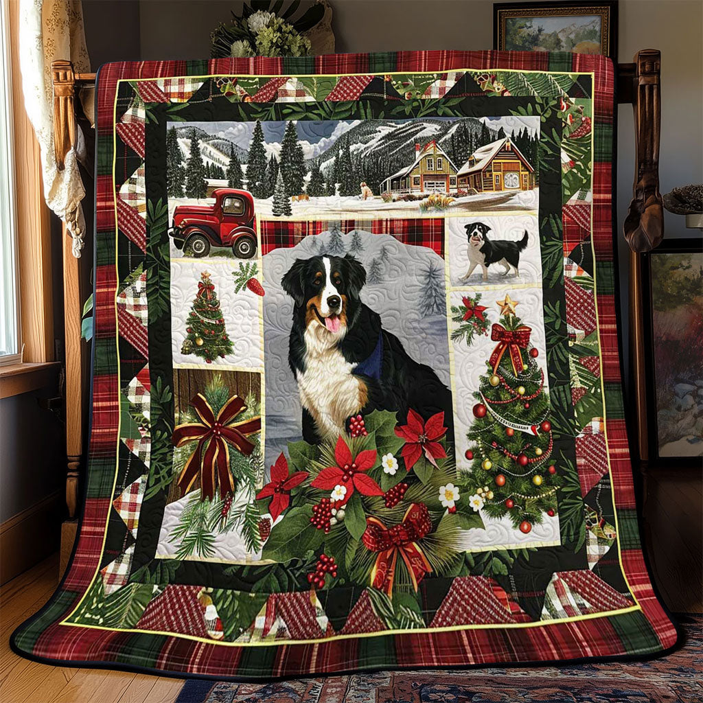Bernese Christmas Fun WN2709003CL Quilt