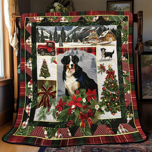 Bernese Christmas Fun WN2709003CL Quilt