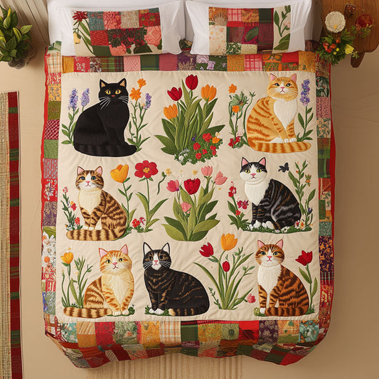 Cat Bloom Garden CW0611019CL Duvet Cover Set