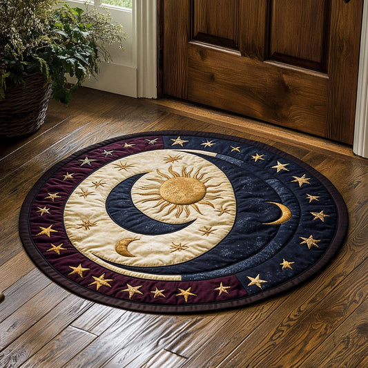 Solstice Waltz CP2607049CL Quilted Round Mat