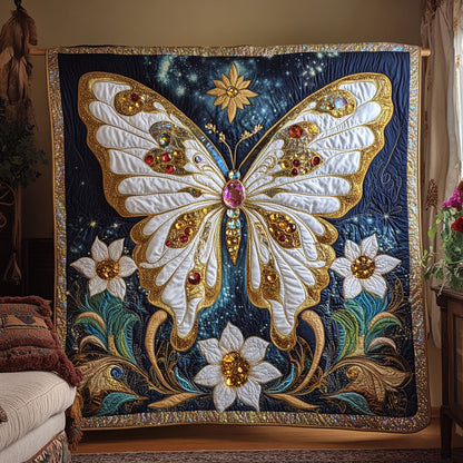 Celestial Jewel Butterfly WY0307020CL Quilt