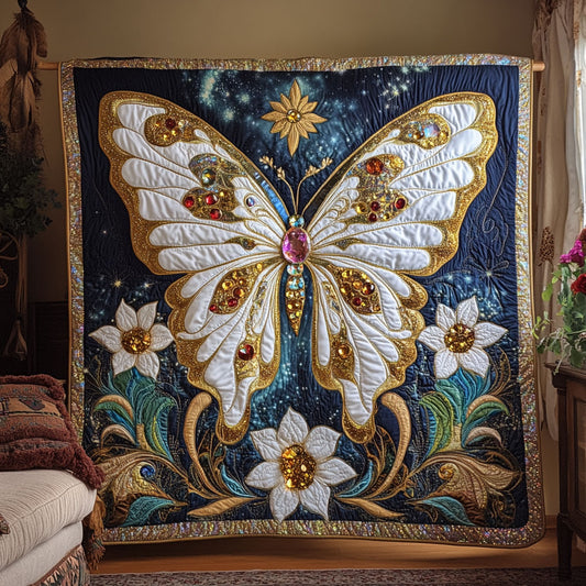 Celestial Jewel Butterfly WY0307020CL Quilt