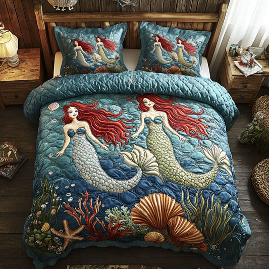 Beautiful Mermaid WJ2403018CL Duvet Cover Set