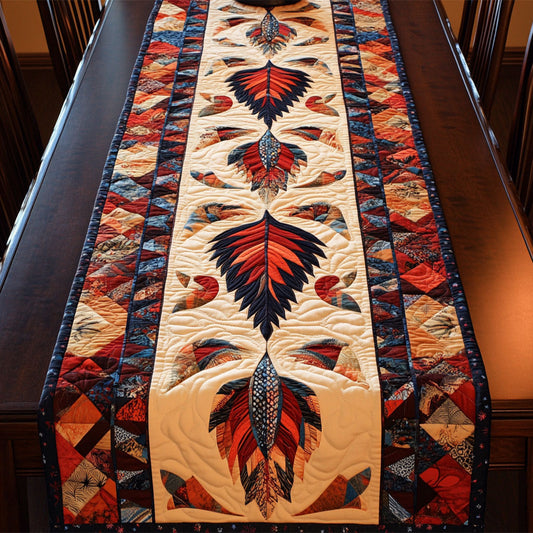 Feathered Dreams CM2005019CL Quilted Table Runner