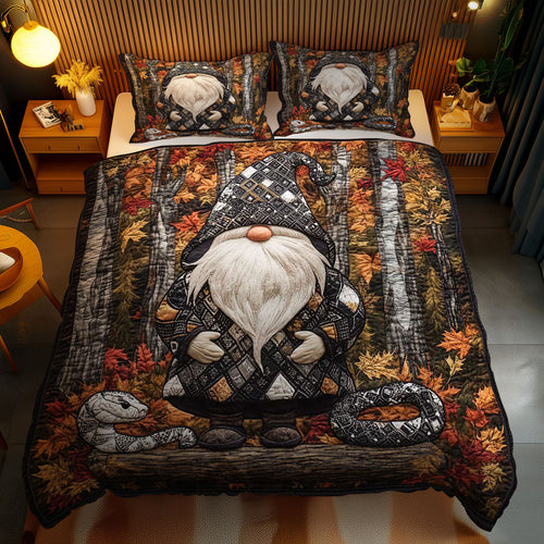 Enchanted Gnome And Snake WN0802059CL Duvet Cover Set