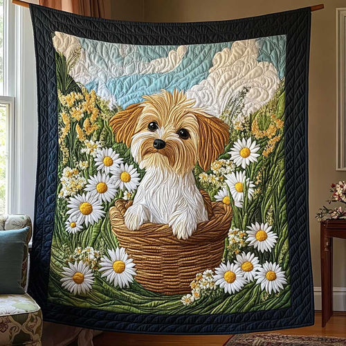 Lovely Dog CQ2604011CL Quilt
