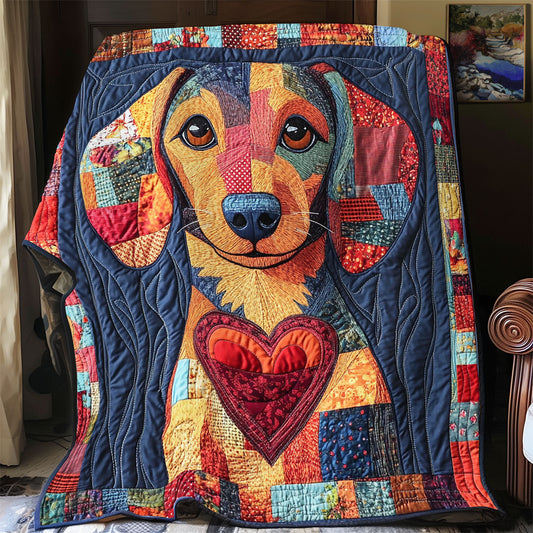 Dachshund WX0901022CL Quilt