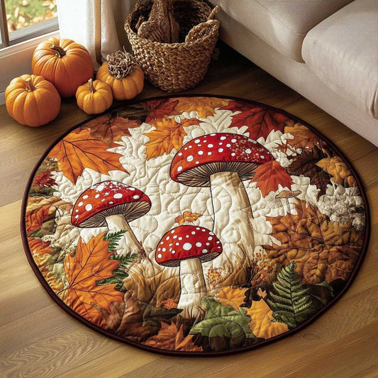 Golden Mushroom WN1403044CL Quilted Round Mat