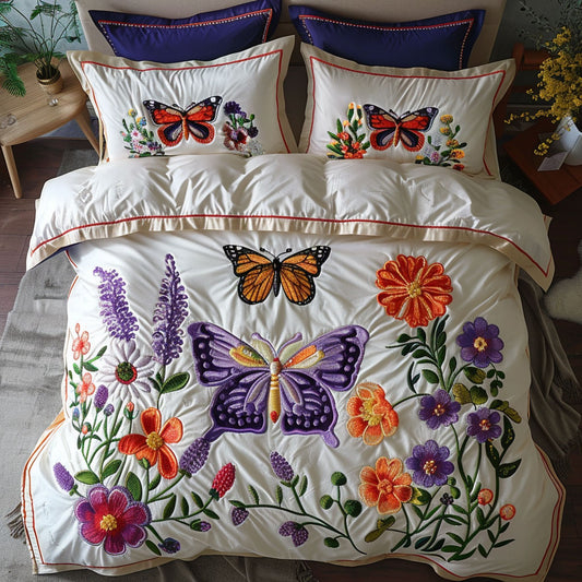 Flower Butterfly CW1501034CL Duvet Cover Set