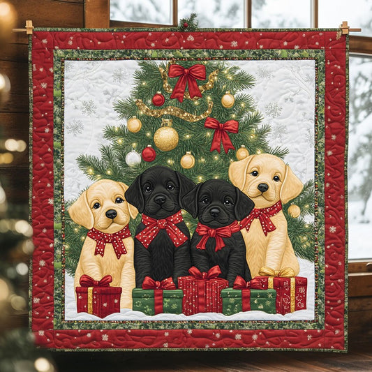 Winter Labrador Charm CW3010028CL Quilt
