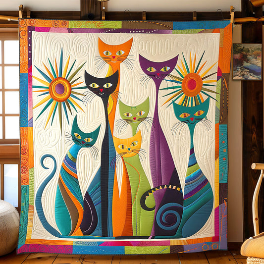 Joyful Cat CW1011021CL Quilt