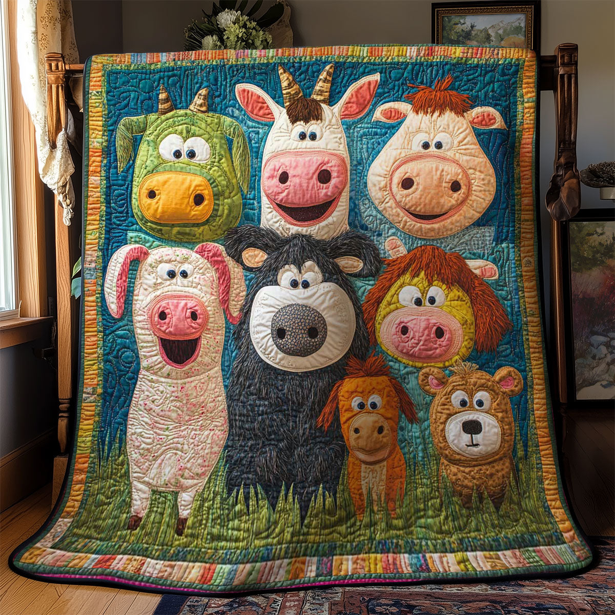 Laughing Livestock WN1803022CL Quilt