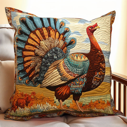 Mystic Turkey WX0406105CL Quilt Pillow Case