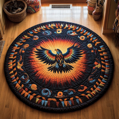 Winged Majesty WY0705070CL Quilted Round Mat