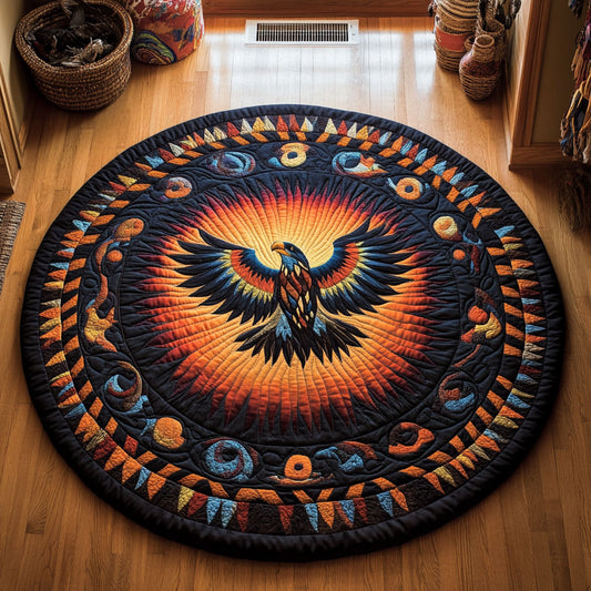 Winged Majesty WY0705070CL Quilted Round Mat