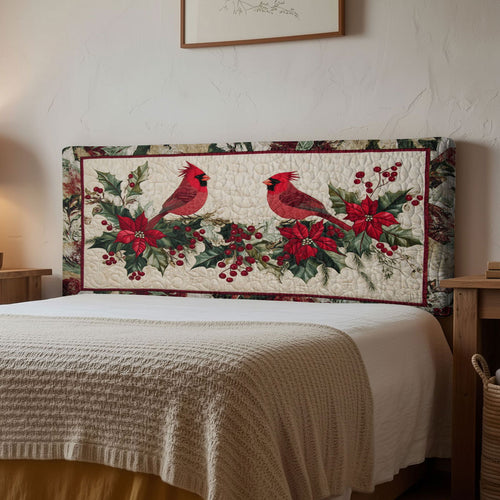 Cardinal Warm Blossom WN1112153CL Quilted Headboard Slipcover