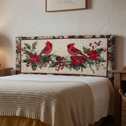 Cardinal Warm Blossom WN1112153CL Quilted Headboard Slipcover