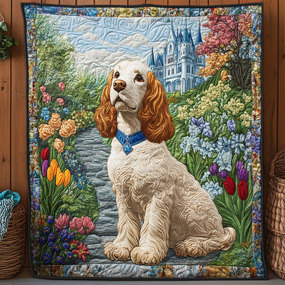 Castle Pathway Dog WY0307017CL Quilt