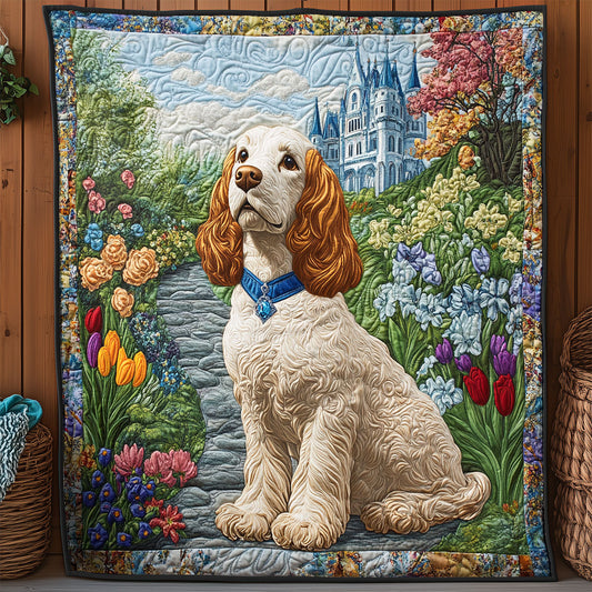 Castle Pathway Dog WY0307017CL Quilt